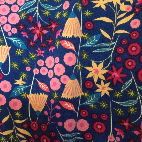 XXS Floral & Striped LuLaRoe Irma Tunic - BNWT - Picture 2 of 9